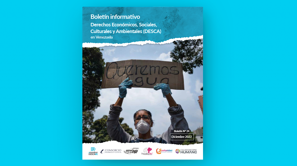 Vigésimo cuarto boletín diagnóstico de los DESCA en Venezuela