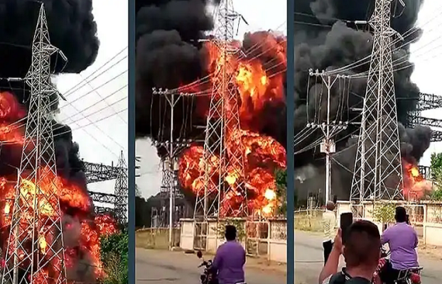 Zulia sin servicio eléctrico tras incendio en la subestación del Km 48