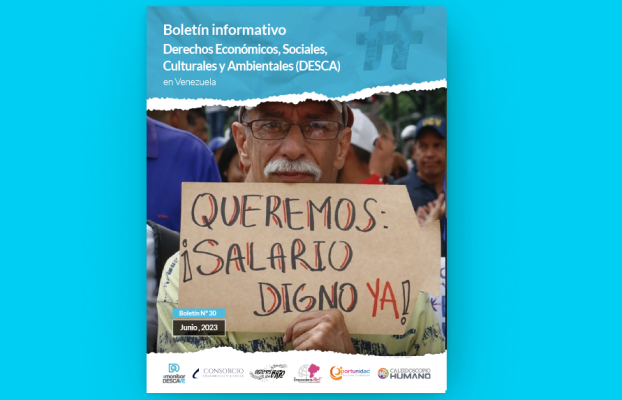 Trigésimo boletín diagnóstico de los DESCA en Venezuela